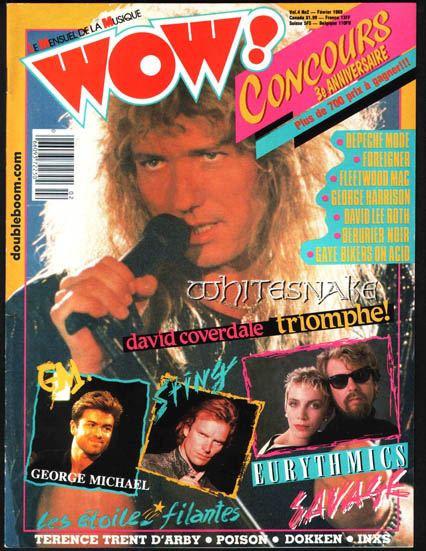 WOW Fevrier 1988 - Whitesnake